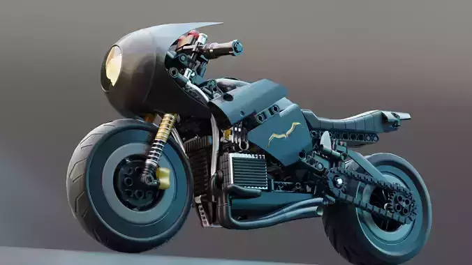 Lego Batmans Bike