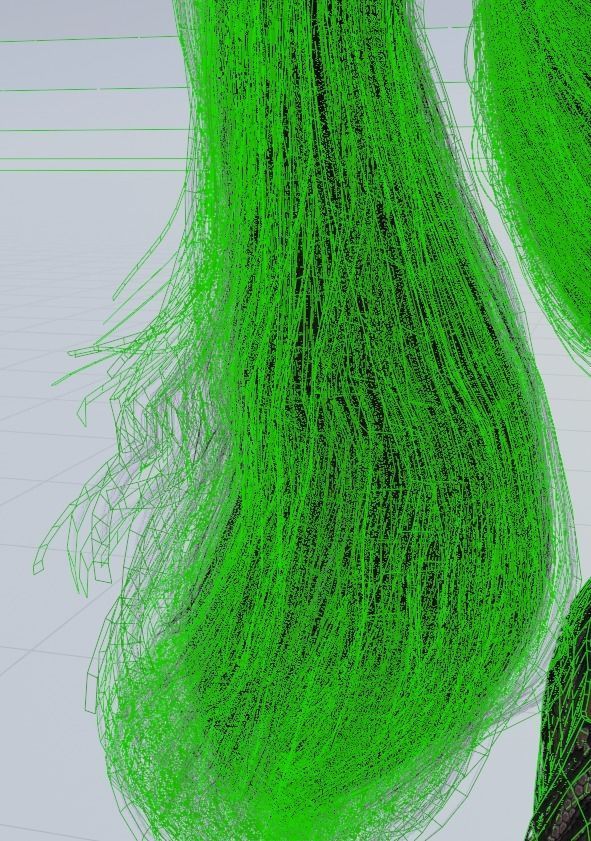 Metahuman 02 Tina Low-poly 3D model_11