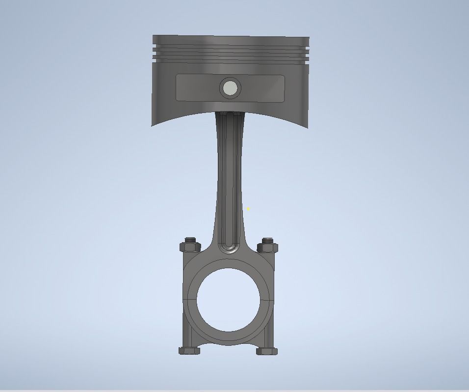 Piston head 3D model_2