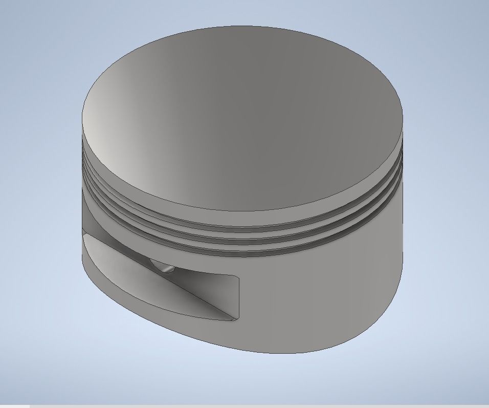 Piston head 3D model_3