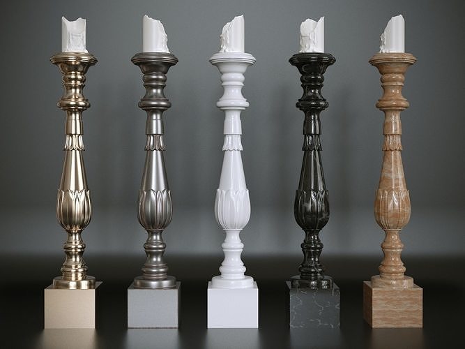 candle  holder Free 3D model