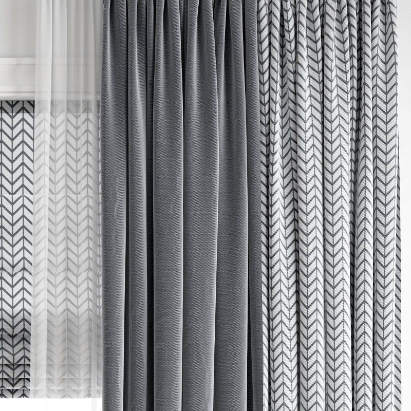 Curtain 230 3D model_8