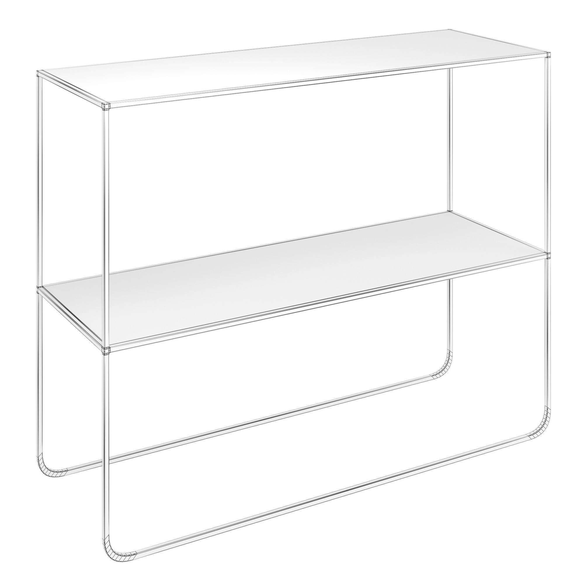 Shantay Console Table 3D model_1