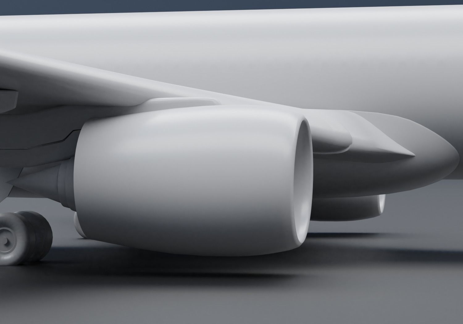 Airbus A350-900 XWB Airbus Home Livery 3D model_6