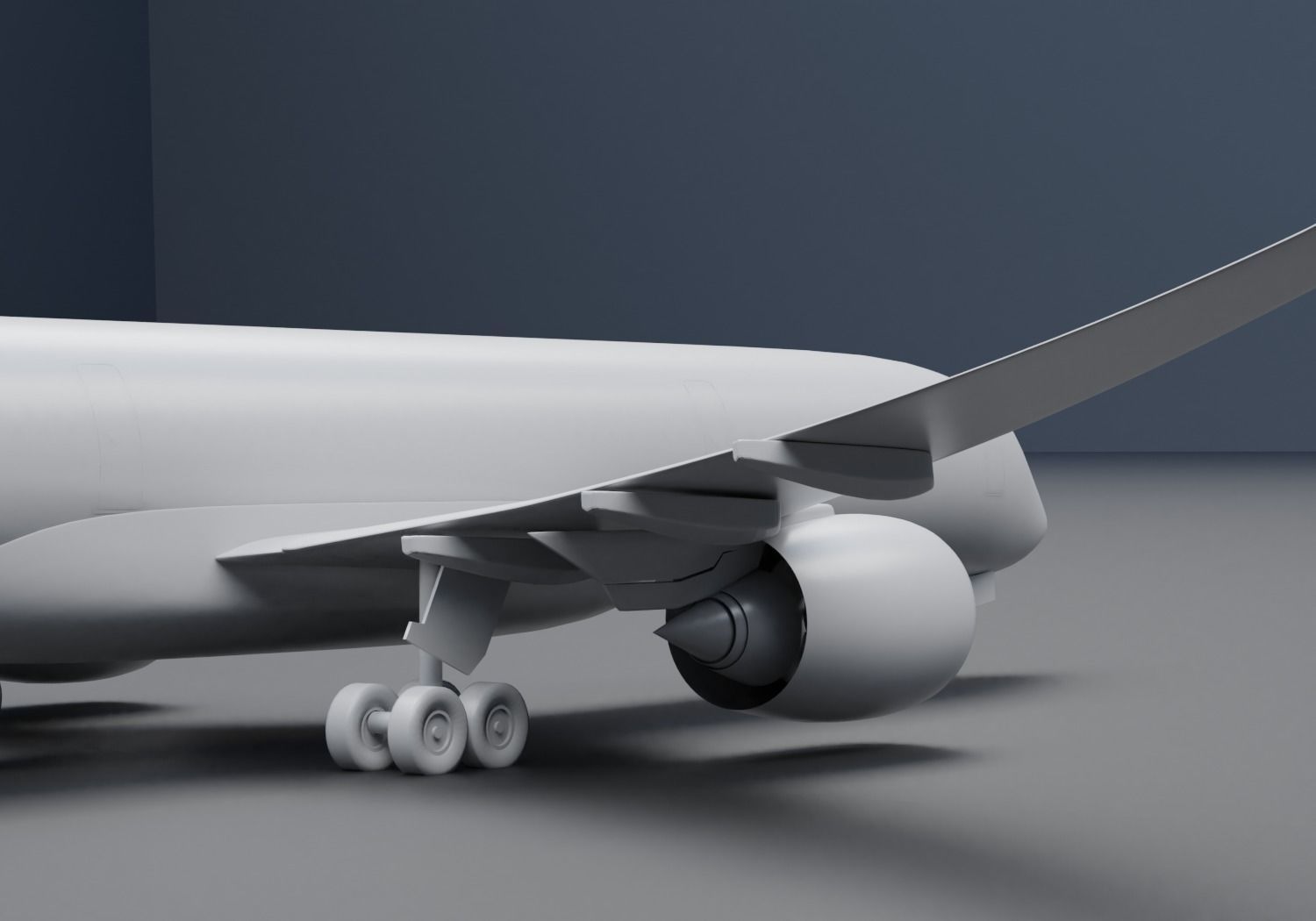 Airbus A350-900 XWB Airbus Home Livery 3D model_9