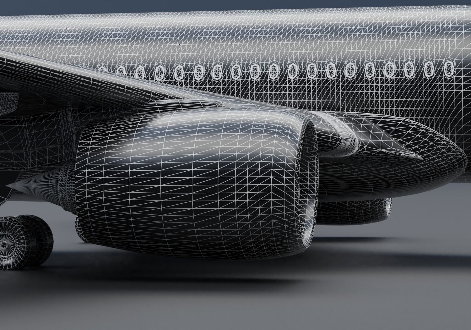 Airbus A350-900 XWB Airbus Home Livery 3D model_7