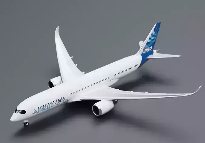 Airbus A350-900 XWB Airbus Home Livery 3D model