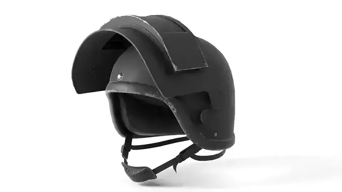 Helmet K6-3 Low-Poly 3D Model