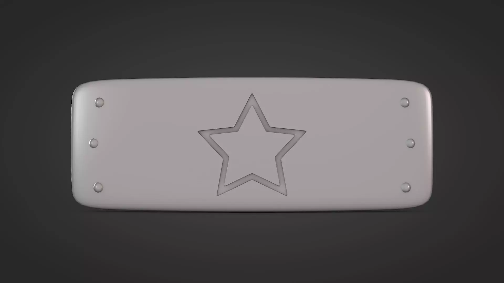 Naruto - Hidden Star Village Low-poly 3D model