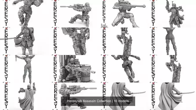 Heresylab Assassin Collection 