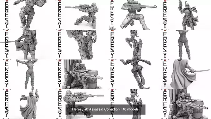 Heresylab Assassin Collection