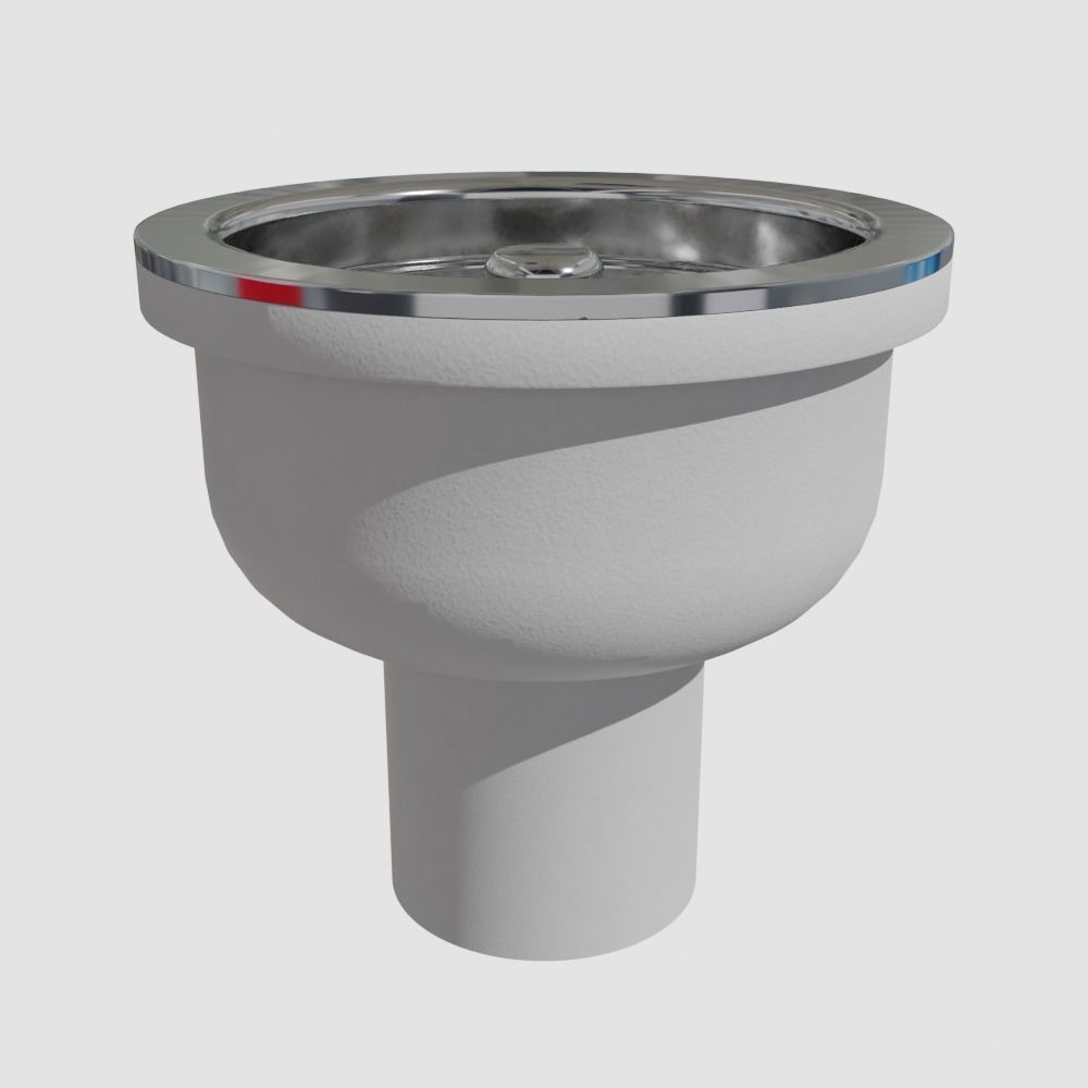 Kitchen Sink Waste 3D model_1