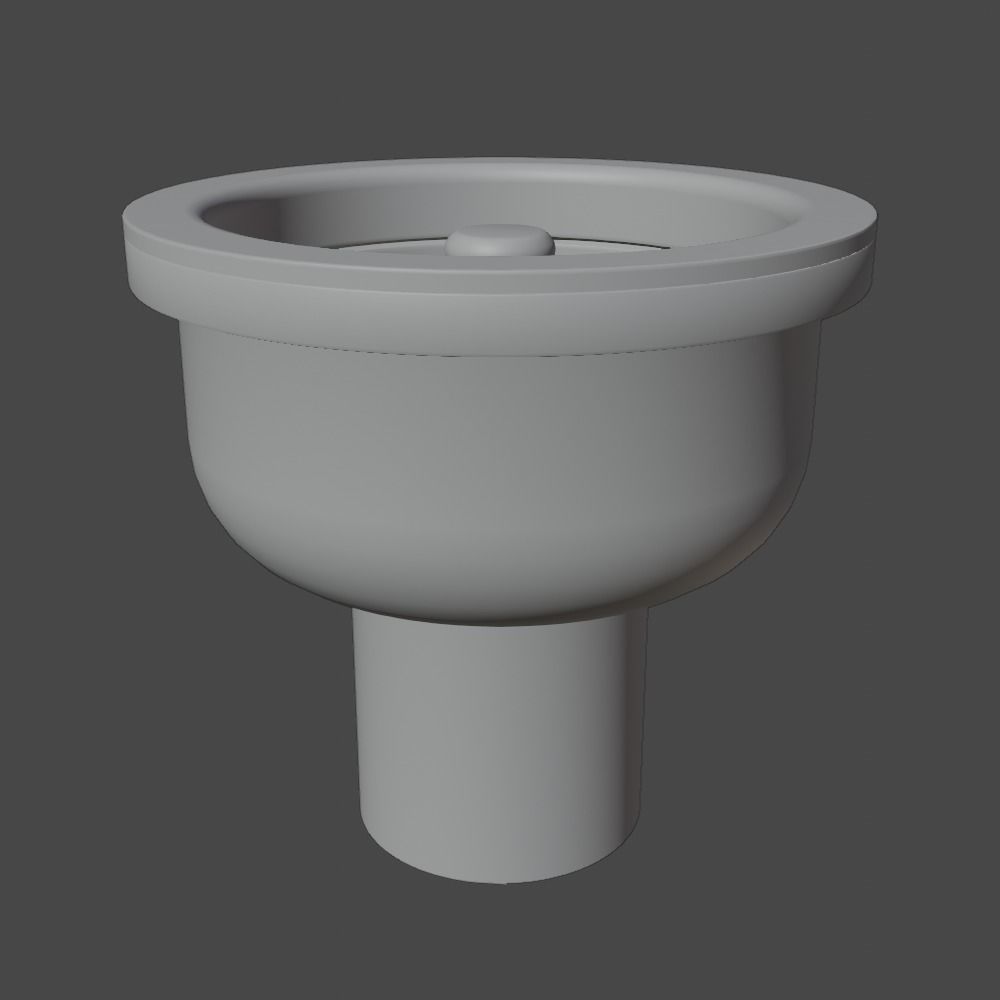 Kitchen Sink Waste 3D model_7