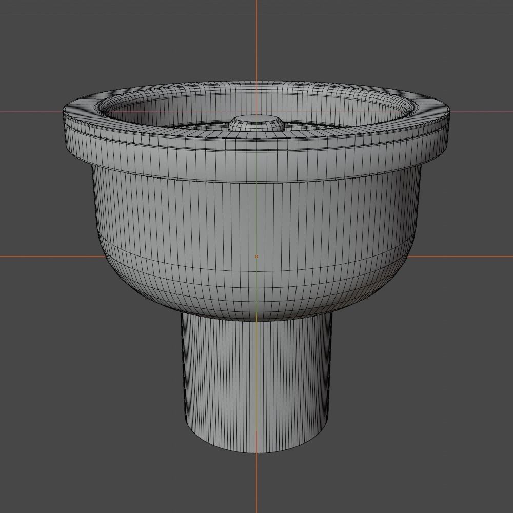 Kitchen Sink Waste 3D model_26