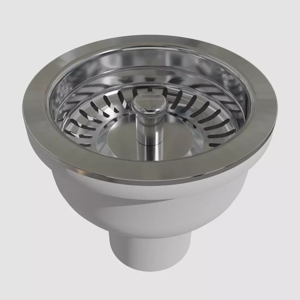 Kitchen Sink Waste 3D model_0