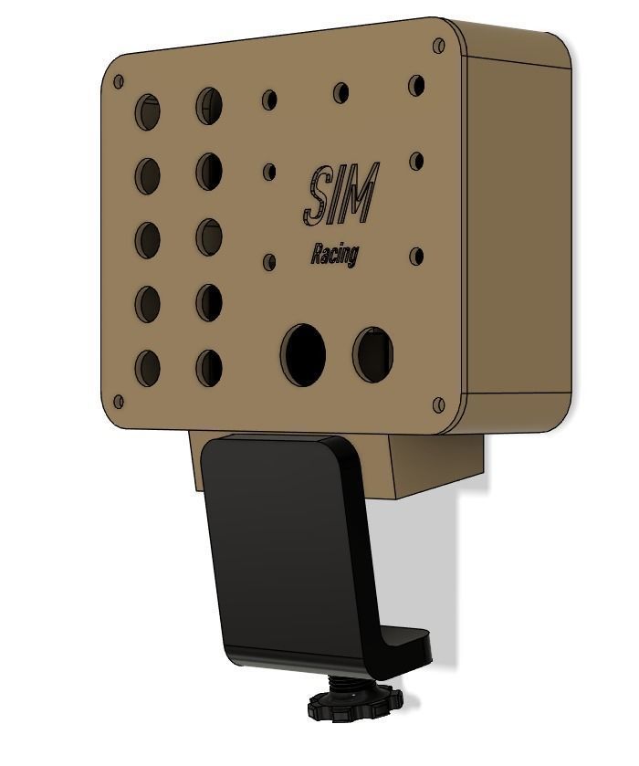 Button-Box 3d model for SimRacing  3D print model_3