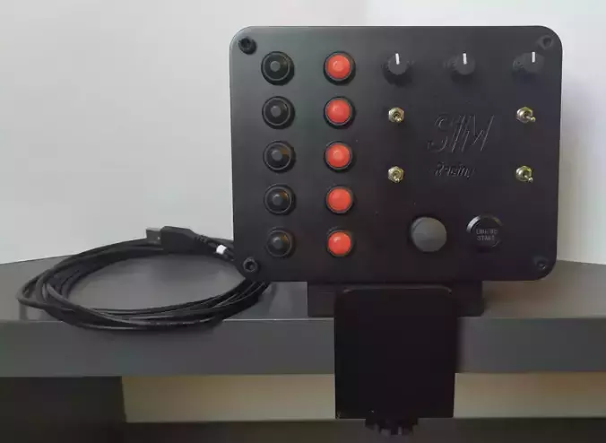 Button-Box 3d model for SimRacing  3D print model