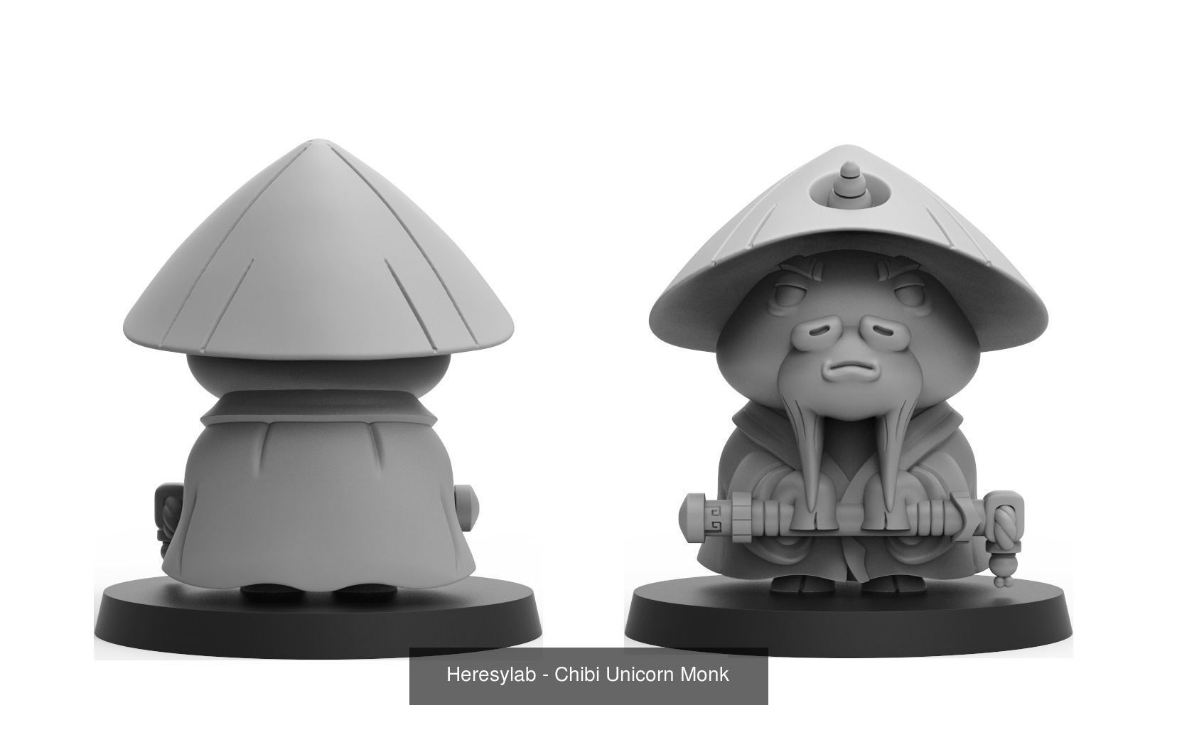 Heresylab - DnD Chibi Mega Pack 3D Model Collection_22