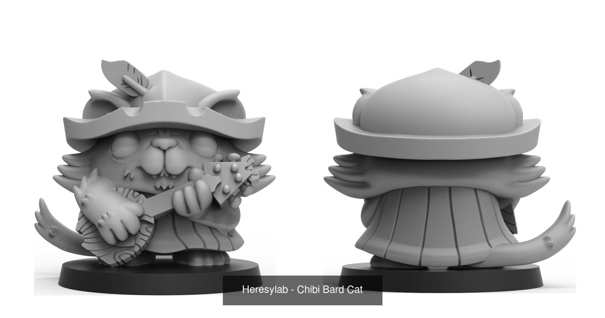 Heresylab - DnD Chibi Mega Pack 3D Model Collection_5