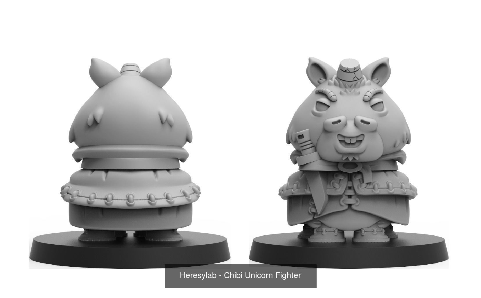 Heresylab - DnD Chibi Mega Pack 3D Model Collection_21