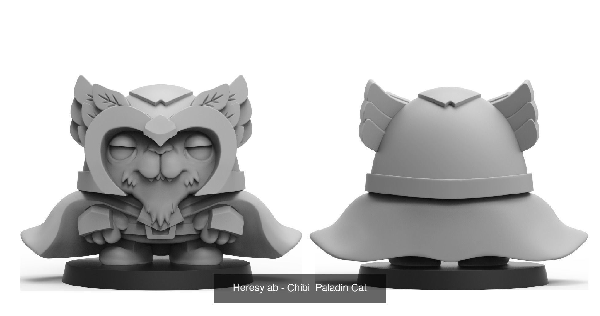 Heresylab - DnD Chibi Mega Pack 3D Model Collection_10