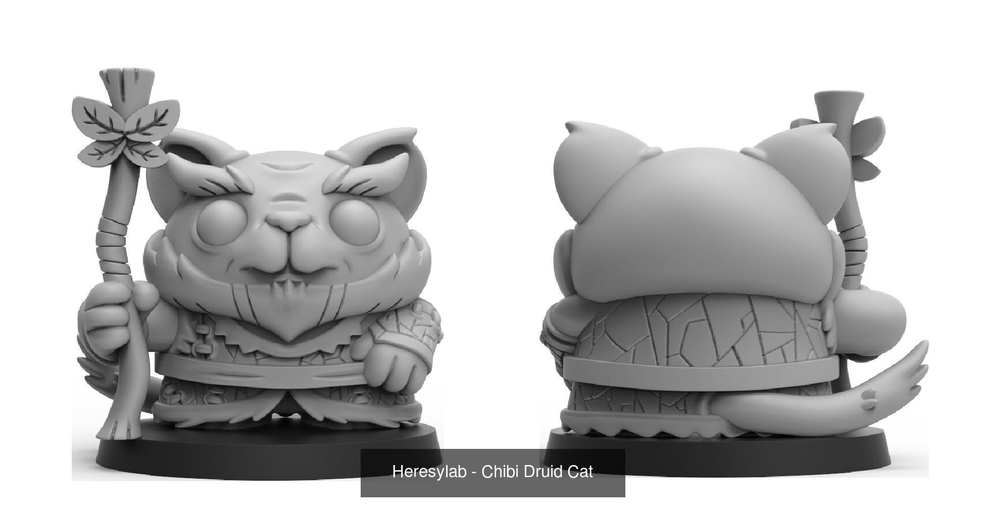 Heresylab - DnD Chibi Mega Pack 3D Model Collection_7