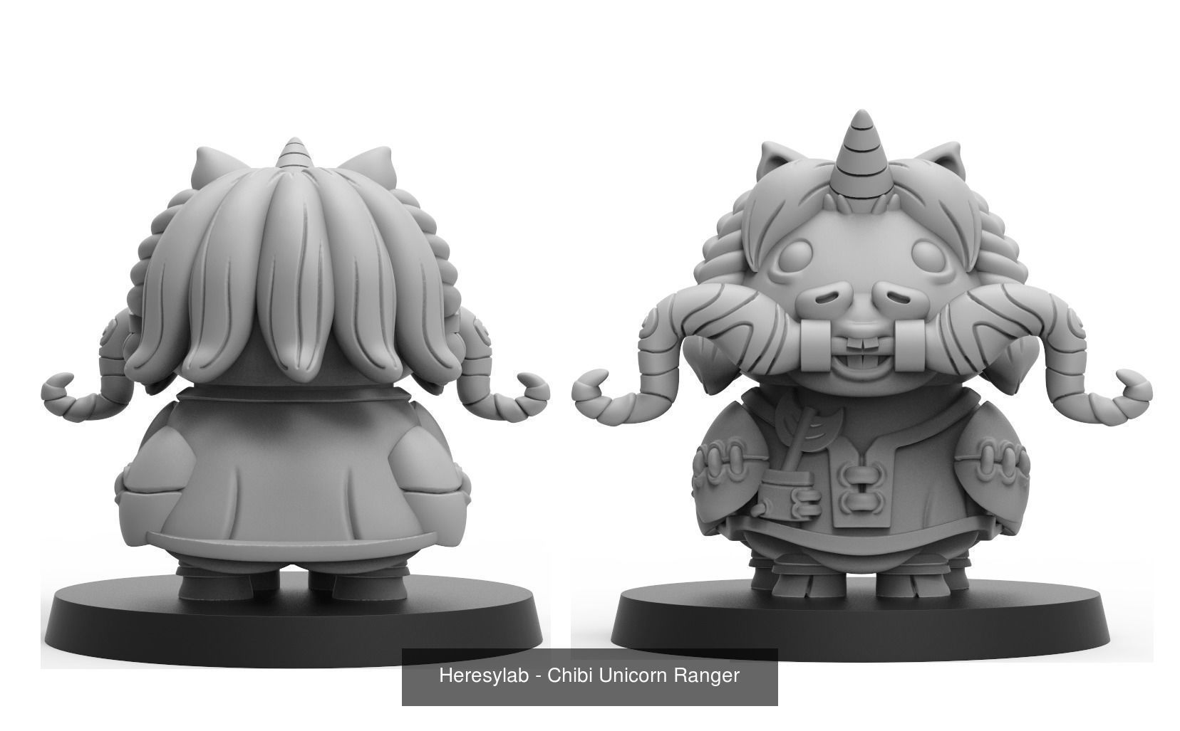 Heresylab - DnD Chibi Mega Pack 3D Model Collection_24