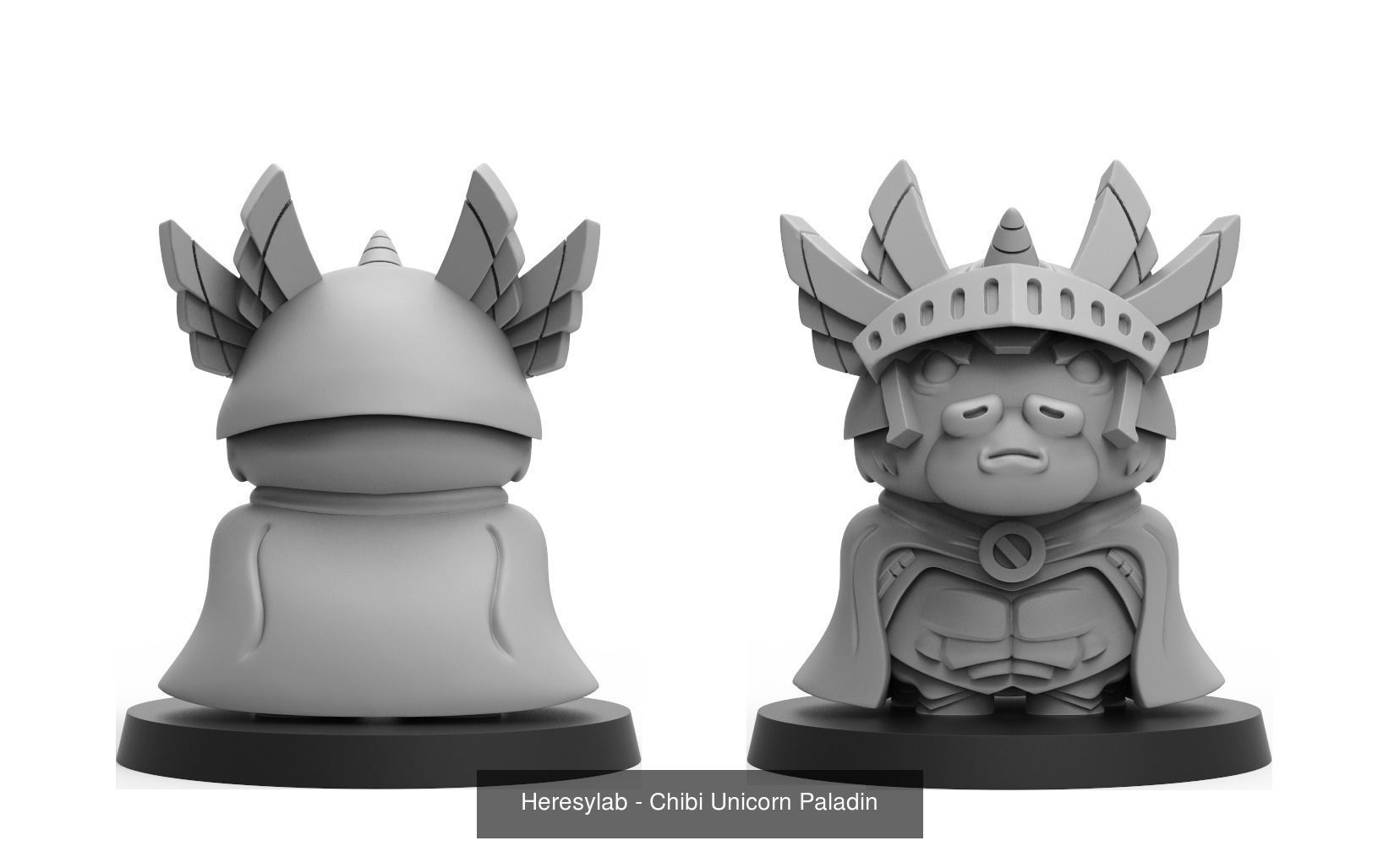 Heresylab - DnD Chibi Mega Pack 3D Model Collection_23