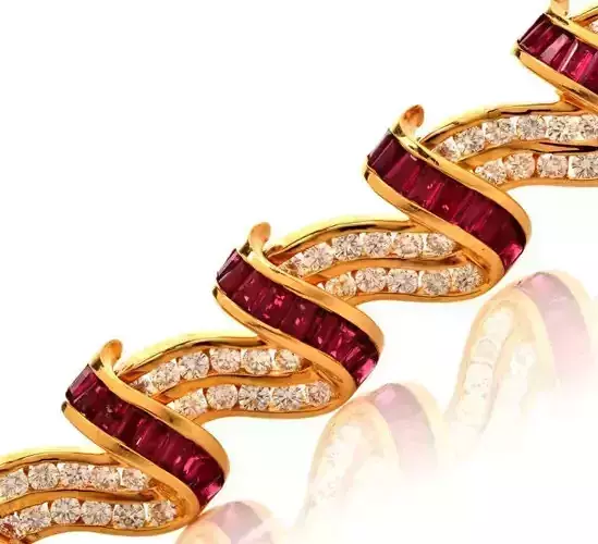 Ruby Bracelet