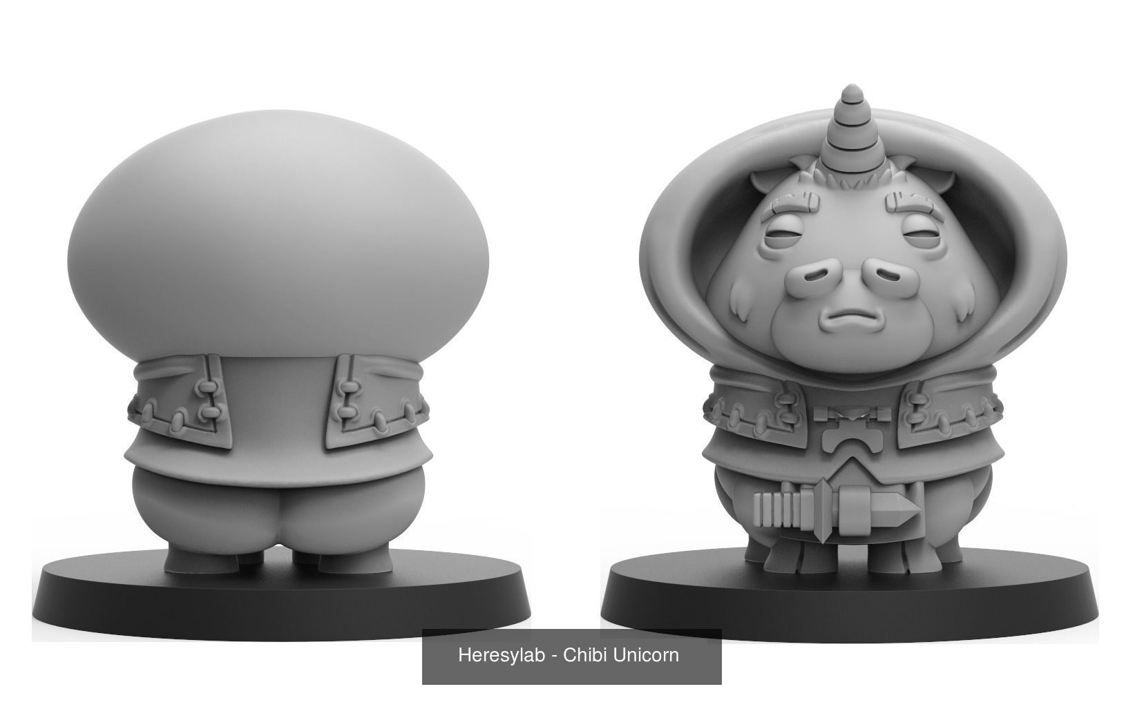 Heresylab - DnD Unicorn Chibi Collection _1