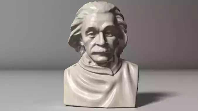 Albert Einstein Bust 3D model