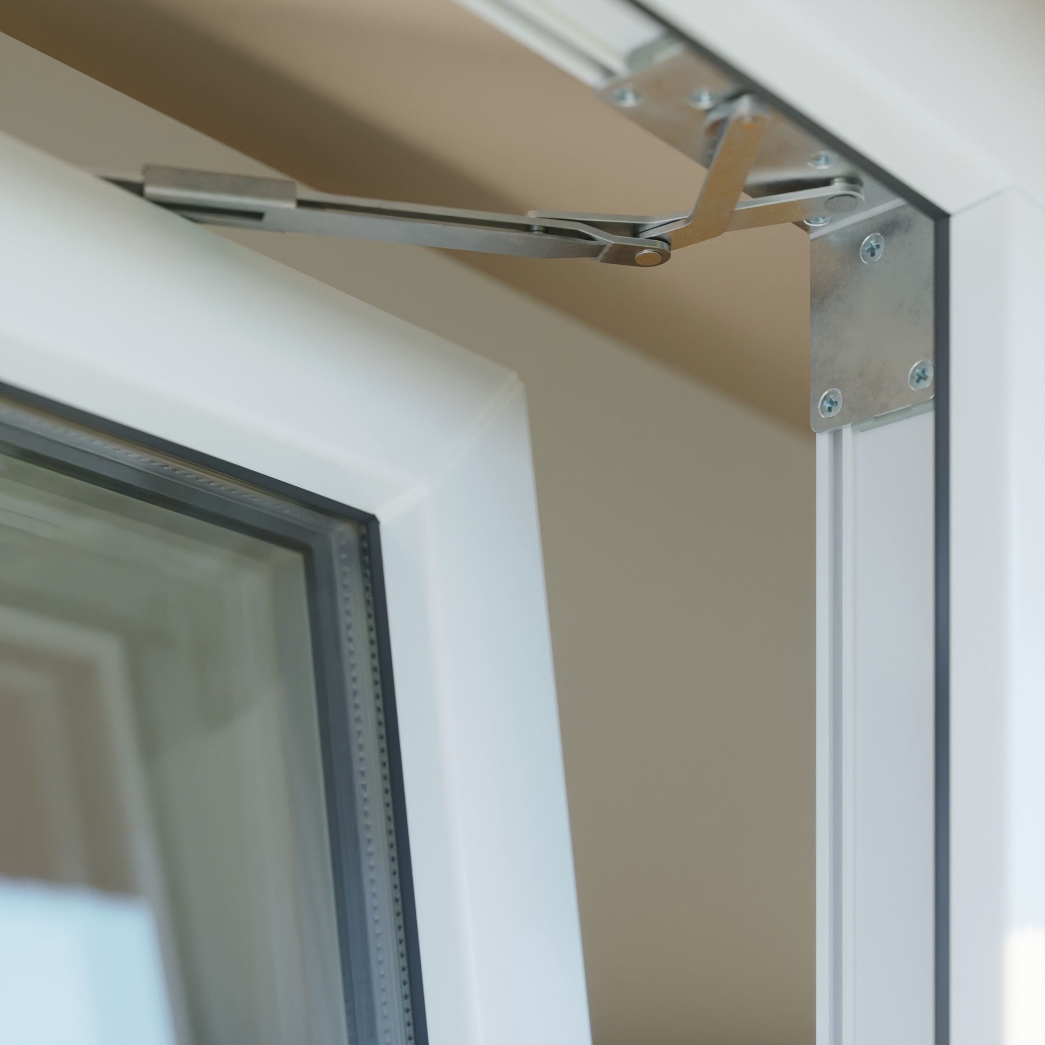 High detailed PVC windows kit for architecture in Blender 3D model_3