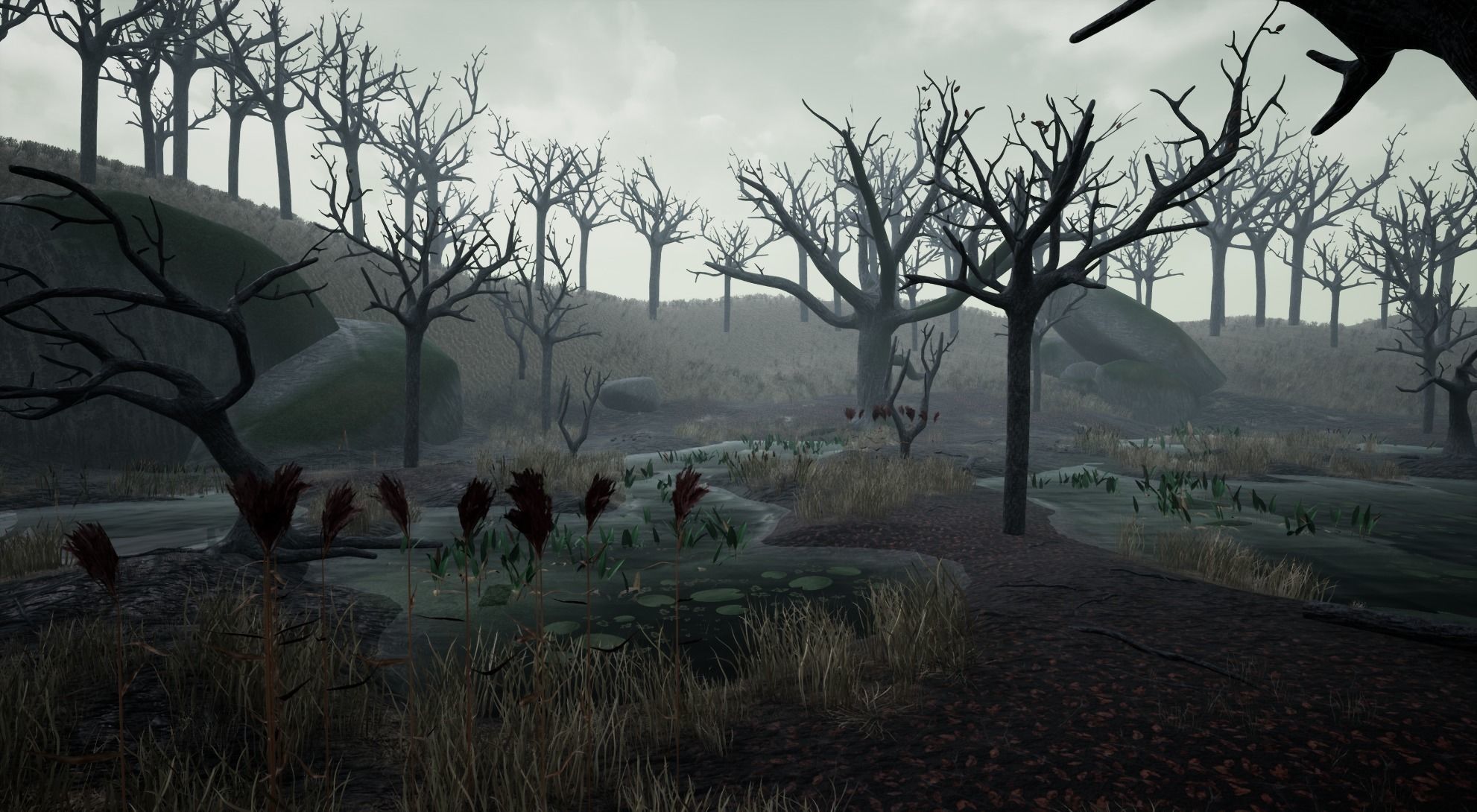 Artsate - Swamp Environment Low-poly 3D model_2