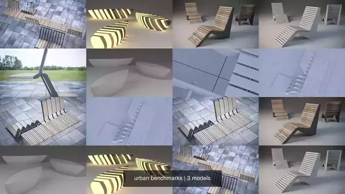 urban benchmarks 3D Model Collection