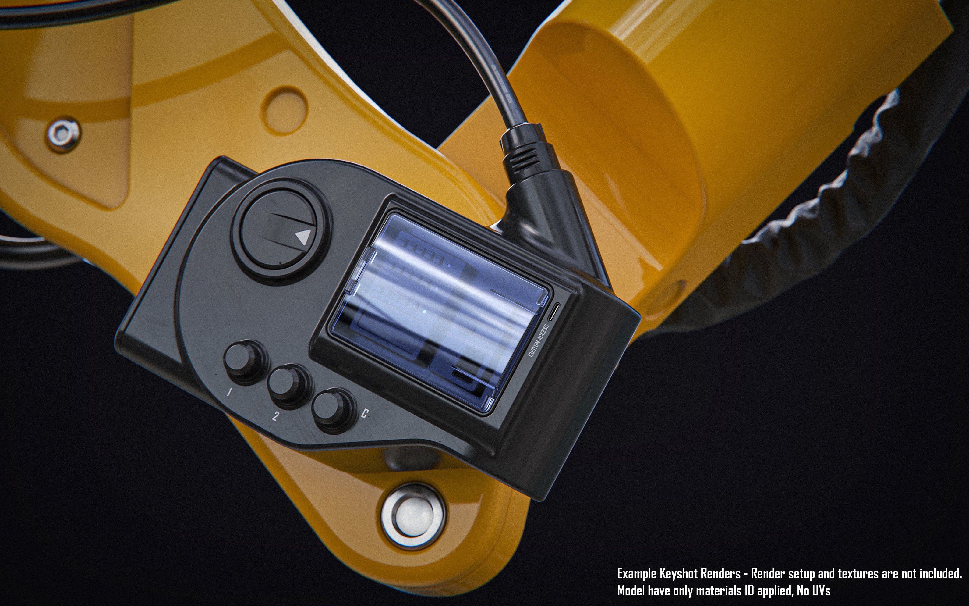 Sci Fi Submersible 3D model_11