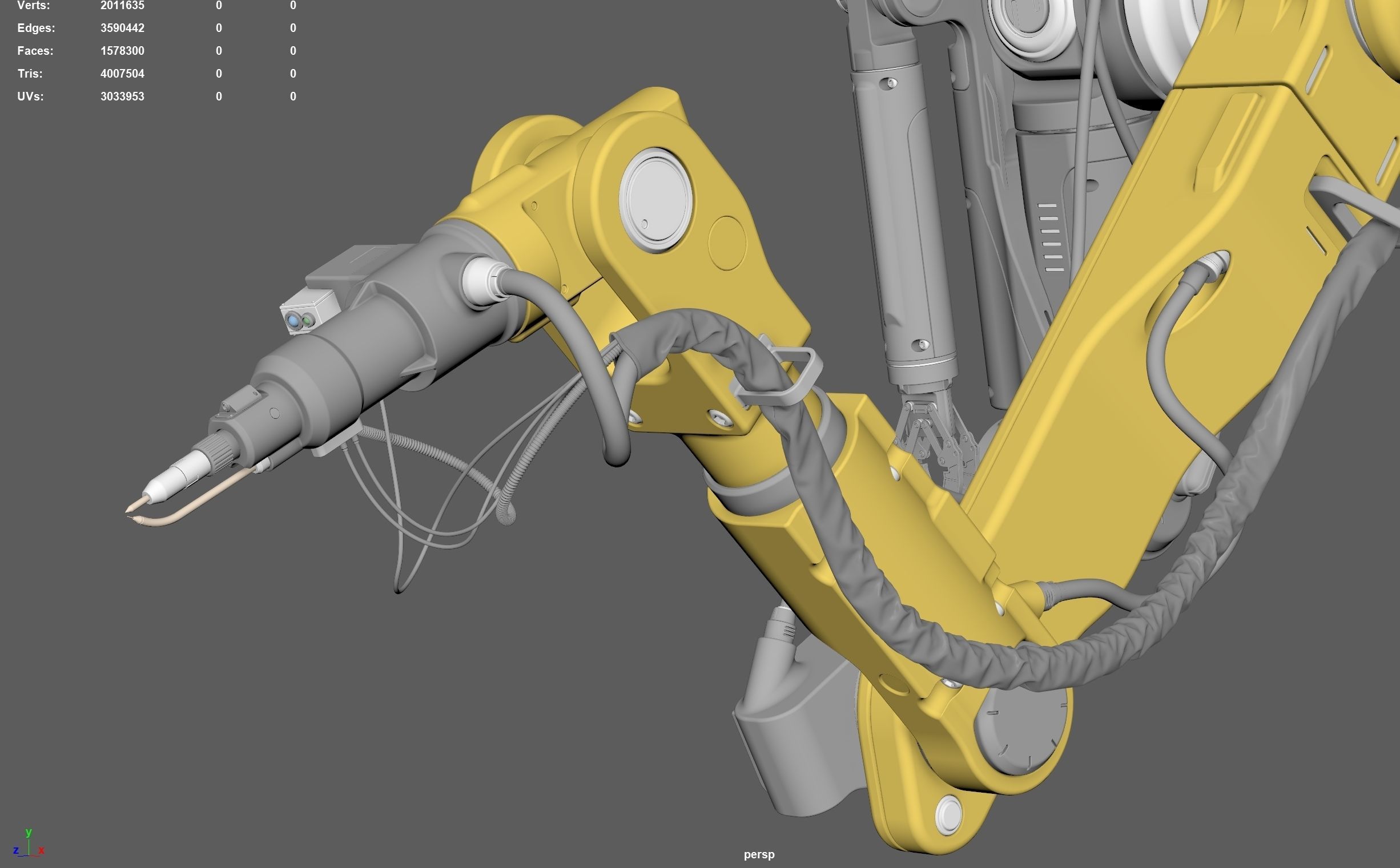 Sci Fi Submersible 3D model_17