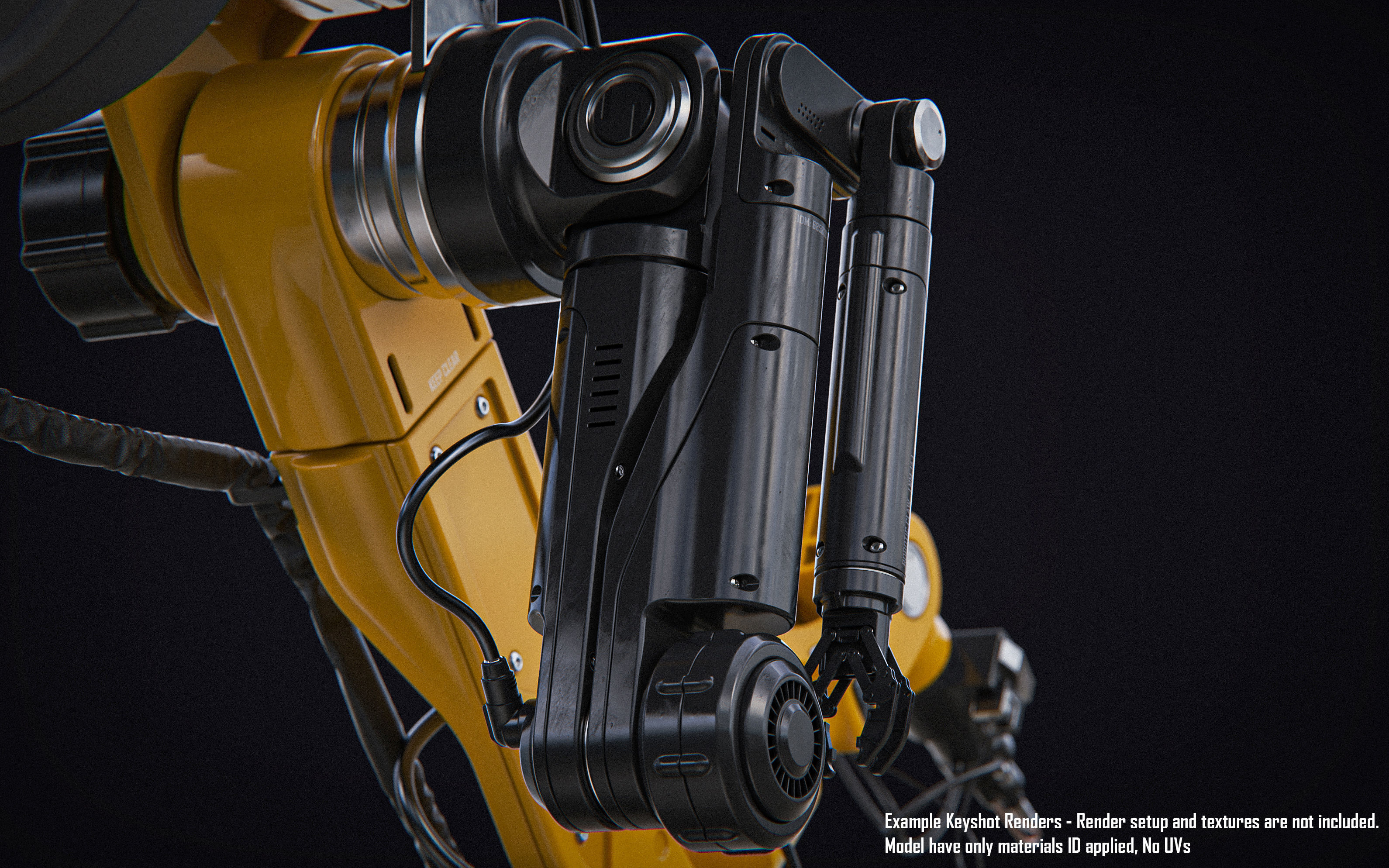Sci Fi Submersible 3D model_9