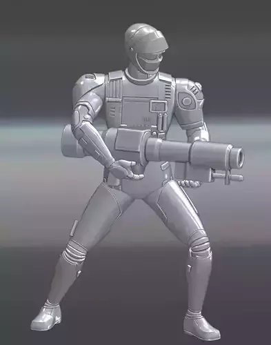 Detective Jiban 3D print model