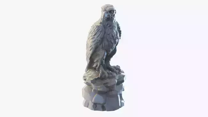 Golden Eagle Sculpture