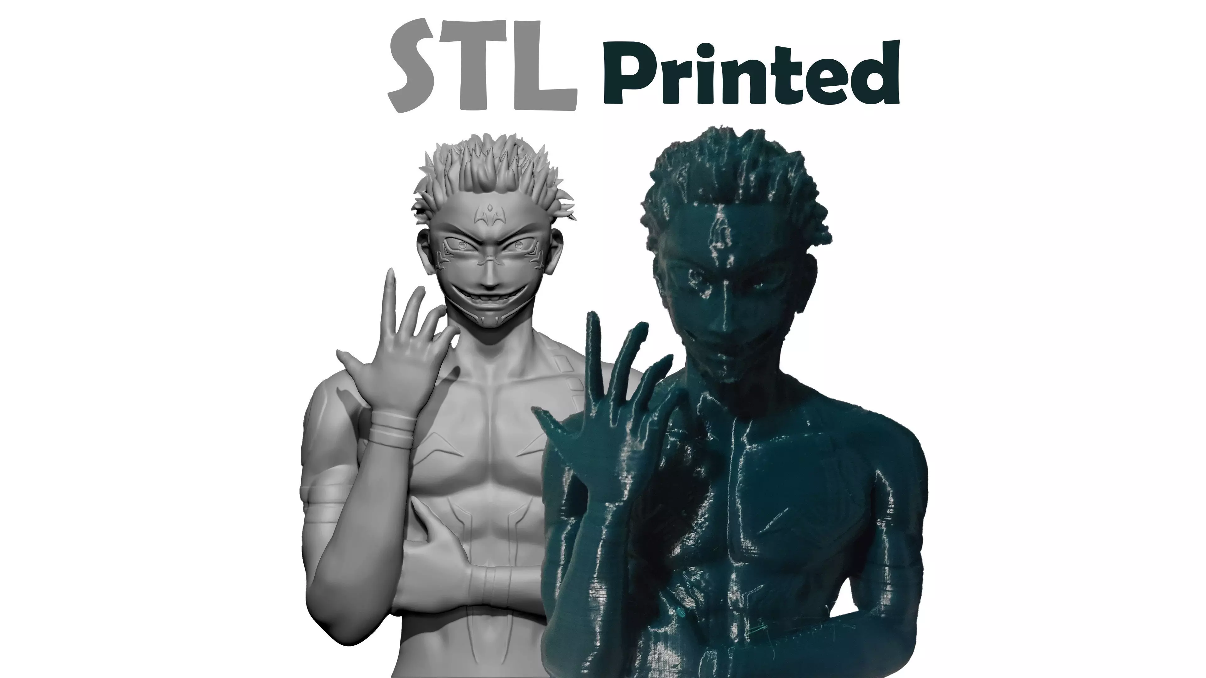 Jujutsu Kaisen - Sukuna 3D Printable Model 3D print model