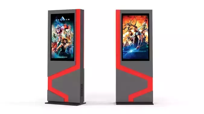 Information Kiosk 3D model