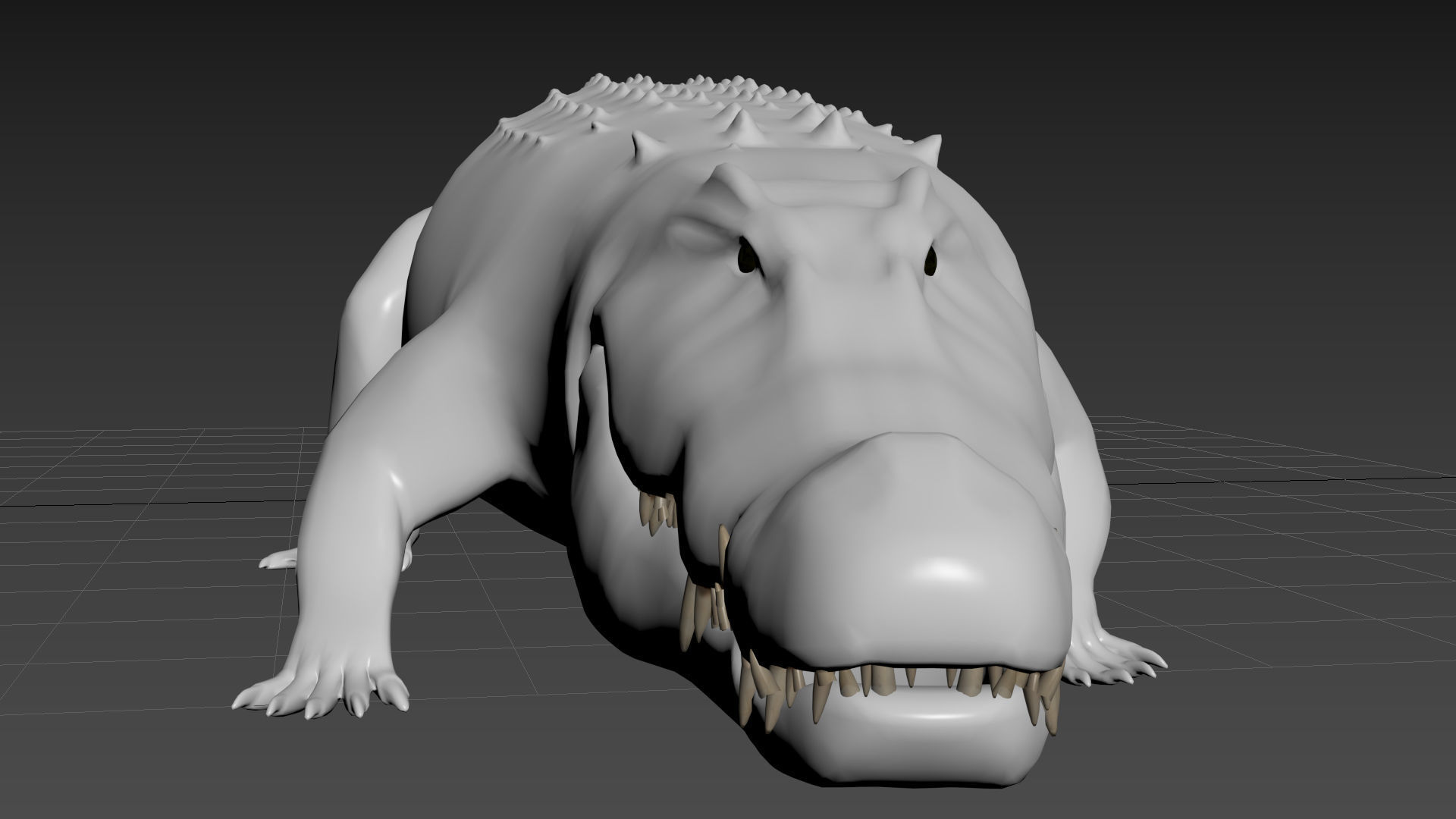 Crocodile PRO - 8K 3D Animated Crocodile Model   3D model_33