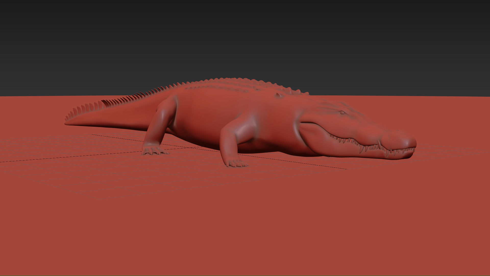 Crocodile PRO - 8K 3D Animated Crocodile Model   3D model_29