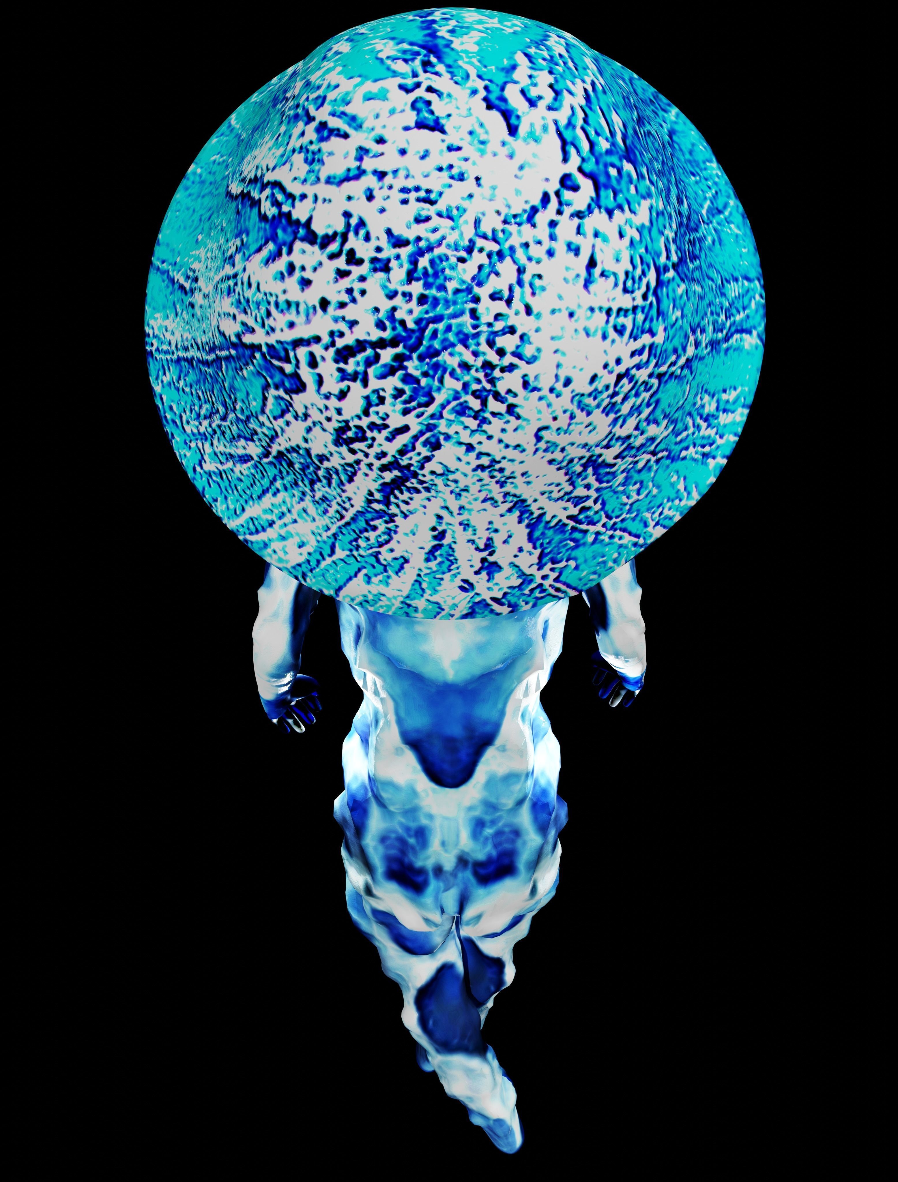 Mushrowoman - Grzybiara - No2 Low-poly 3D model_6