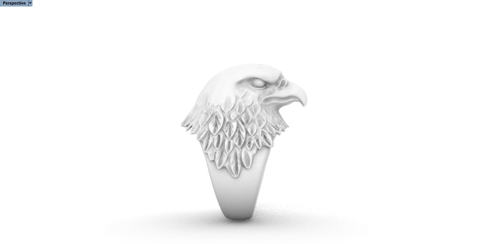 EAGLE RING FOR MAN 3D print model_12