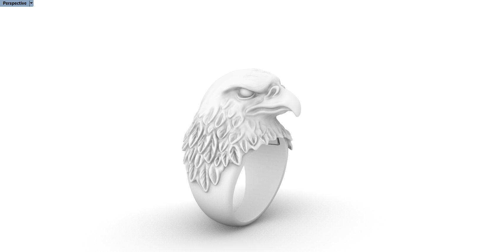 EAGLE RING FOR MAN 3D print model_7