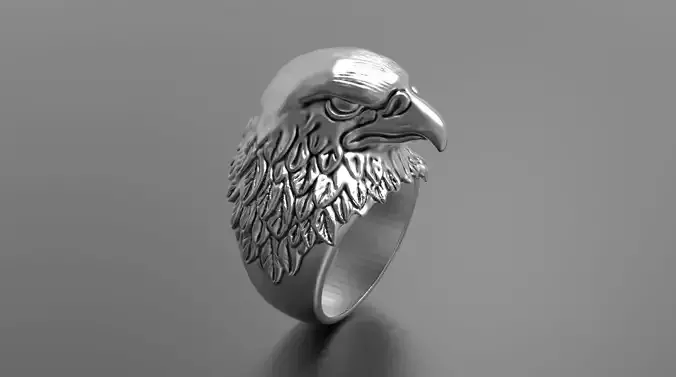 EAGLE RING FOR MAN
