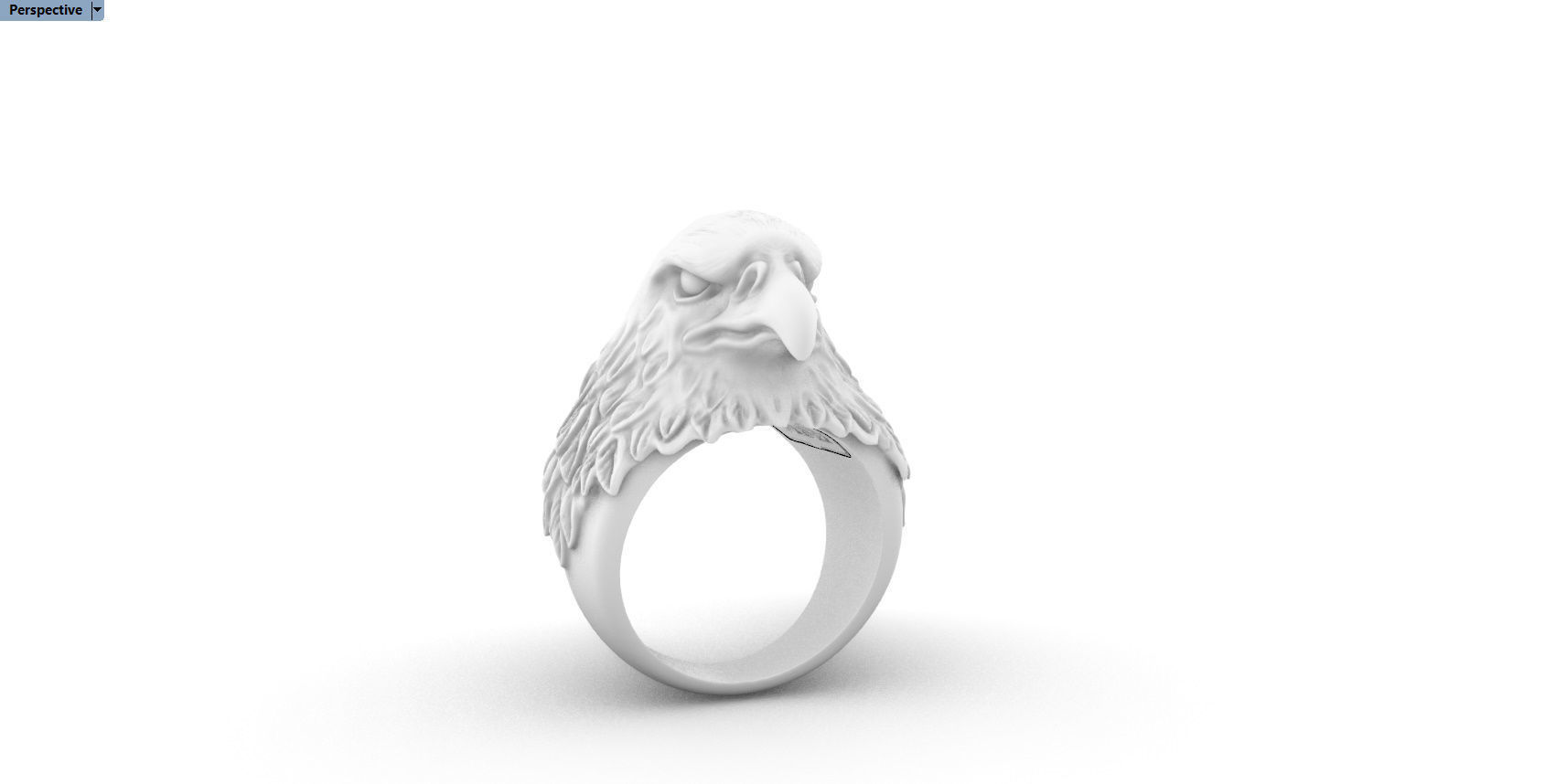 EAGLE RING FOR MAN 3D print model_16
