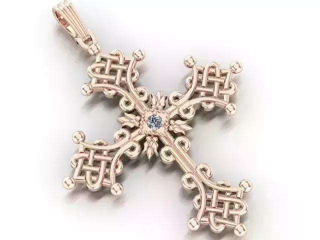 Cross Ornament jewelry 002