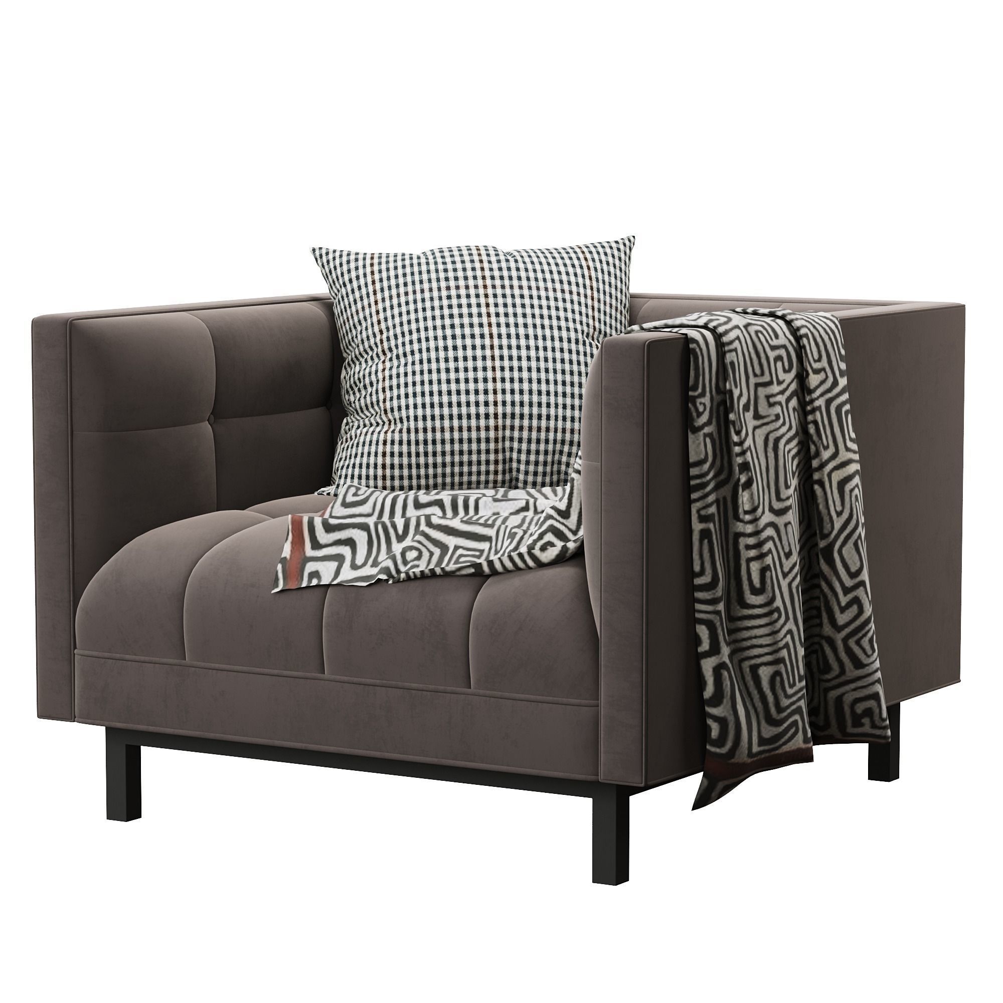 RH  Madison armchair 3D model_1